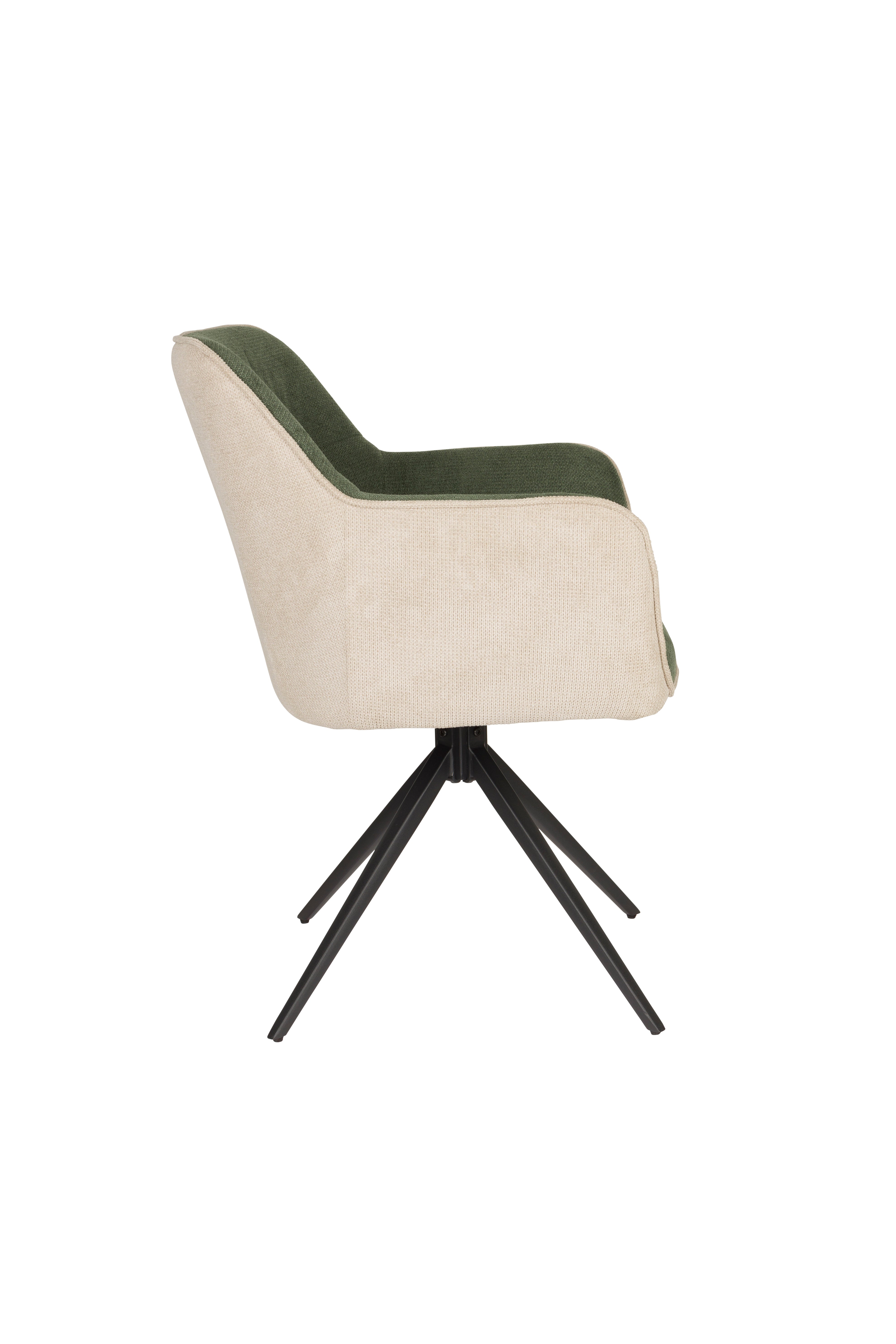 Daley Stoel Beige/Groen